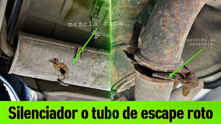 Signos de Da&ntilde;o en el Tubo de Escape: &iquest;C&oacute;mo Detectarlos?