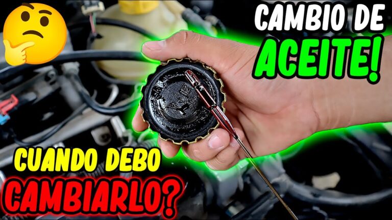 Se&ntilde;ales Clave para Cambiar el Aceite del Coche