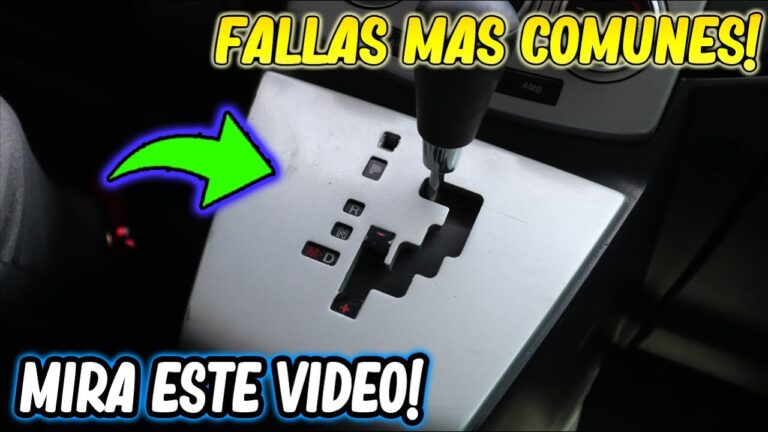 Identificando S&iacute;ntomas de Problemas en la Transmisi&oacute;n